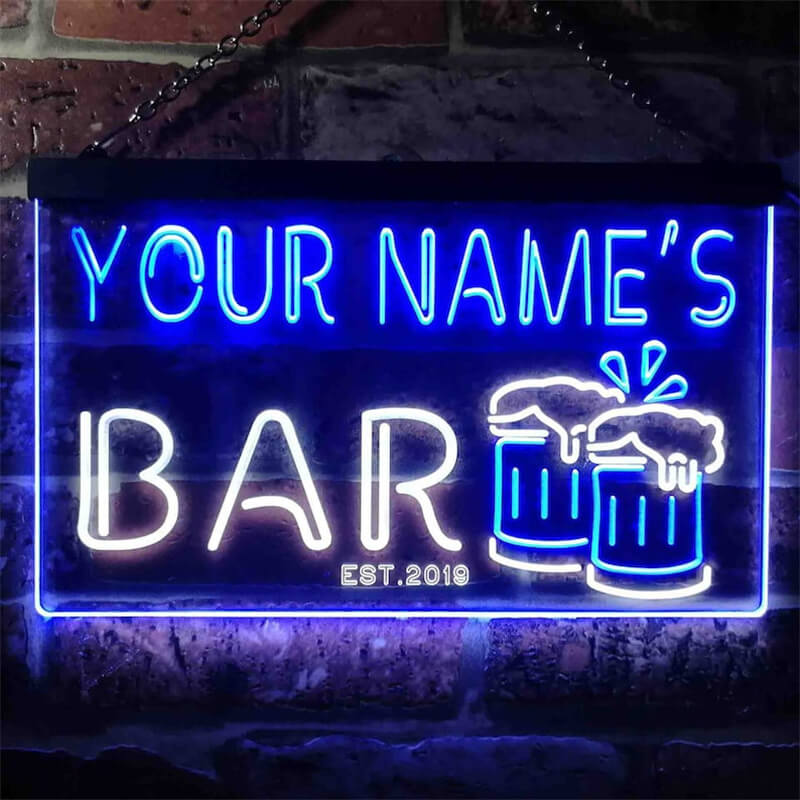 Personalized Bar Decoration Led Lights